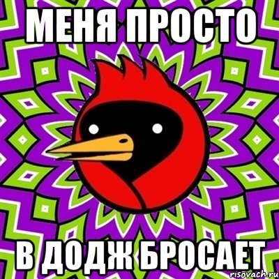 Меня просто В додж бросает, Мем Омская птица