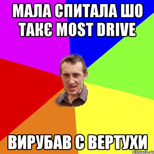 Мала Спитала шо Такє most drive вирубав с вертухи, Мем Чоткий паца