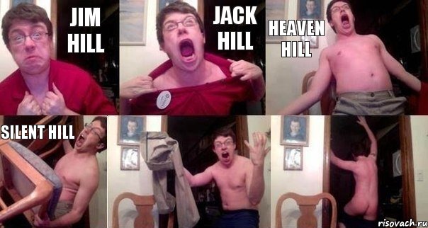 Jim Hill Jack Hill Heaven Hill Silent Hill  , Комикс  Печалька 90лвл