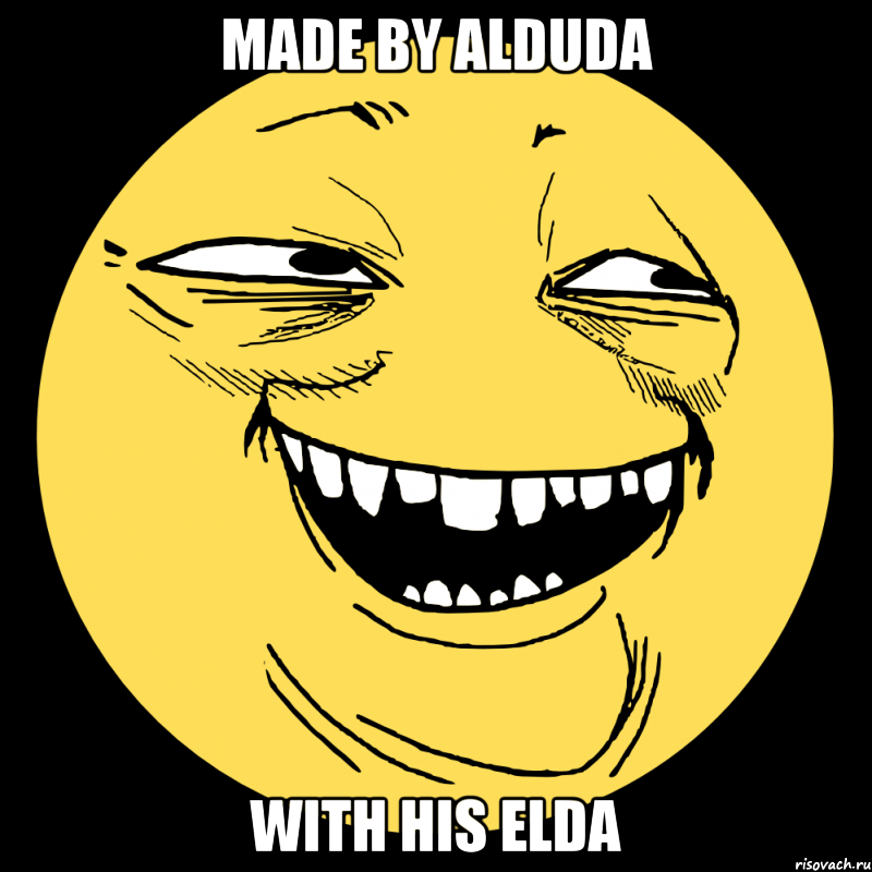 MADE BY ALDUDA WITH HIS ELDA, Мем пека