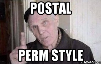 postal perm style
