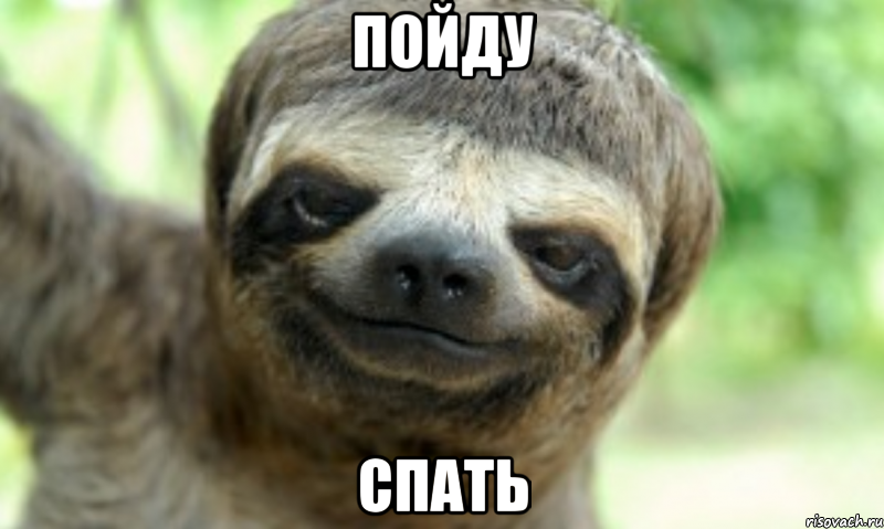 ПОЙДУ СПАТЬ