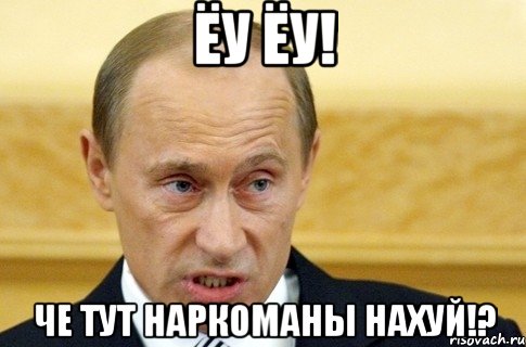 Ёу Ёу! че тут наркоманы нахуй!?, Мем путин