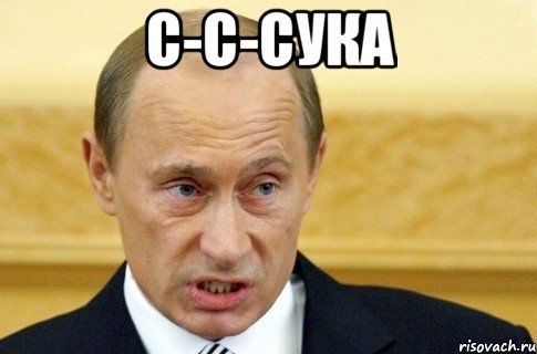 С-с-сука , Мем путин