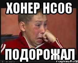 хонер HC06 подорожал