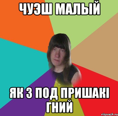 чуэш малый як з под пришакі гний