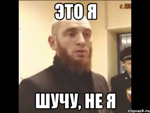 Это я шучу, не я, Мем Шучу