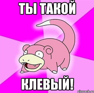 Ты такой КЛЕВЫЙ!, Мем слоупок