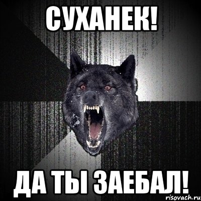 Суханек! Да ты заебал!, Мем Сумасшедший волк