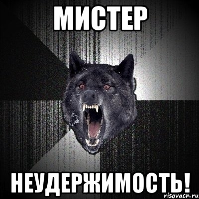 мистер неудержимость!, Мем Сумасшедший волк