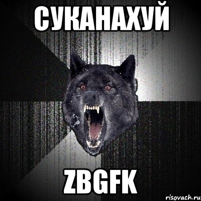 суканахуй zbgfk, Мем Сумасшедший волк