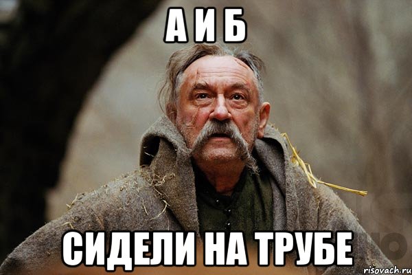 А И Б СИДЕЛИ НА ТРУБЕ, Мем Тарас Бульба мем