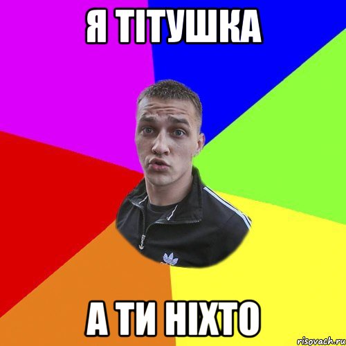 Я тітушка А ти ніхто, Мем Типовий Ттушка