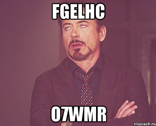 FgelHc o7Wmr, Мем твое выражение лица