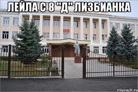лейла с 8 "д" лизбианка 