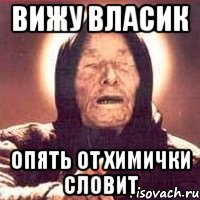 вижу власик опять от химички словит, Мем Ванга (цвет)