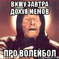 вижу завтра дохуя мемов про волейбол, Мем Ванга (цвет)