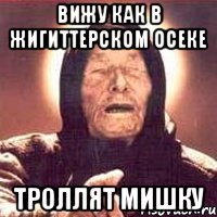 вижу как в Жигиттерском осеке троллят мишку, Мем Ванга (цвет)