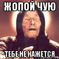 Жопой чую ТЕБЕ НЕ КАЖЕТСЯ, Мем Ванга (цвет)