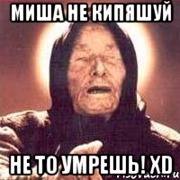 Миша не Кипяшуй Не то умрешь! xD, Мем Ванга (цвет)
