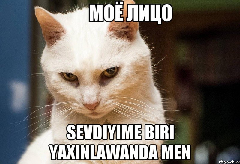  Sevdiyime biri yaxinlawanda men