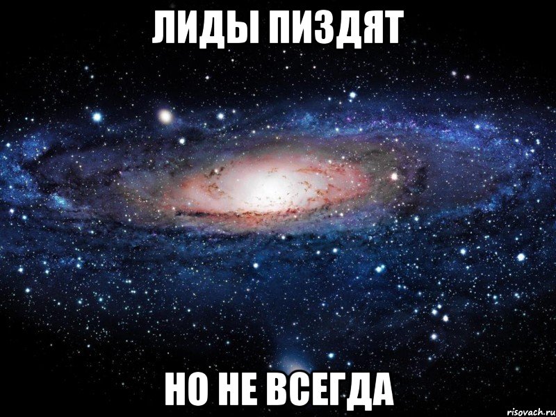 лиды пиздят но не всегда, Мем Вселенная