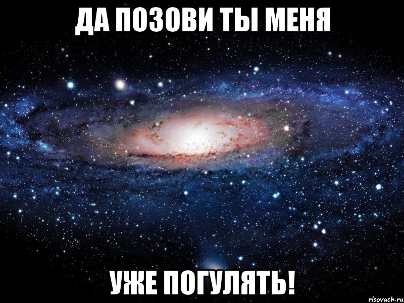 Да позови ты меня уже погулять!, Мем Вселенная