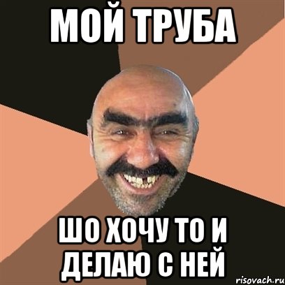 мой труба шо хочу то и делаю с ней, Мем Я твой дом труба шатал