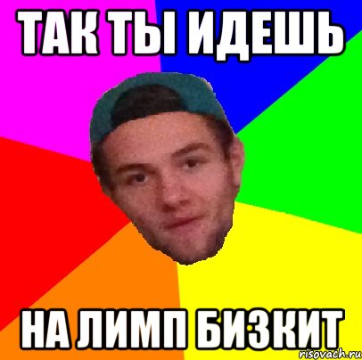 так ты идешь на лимп бизкит
