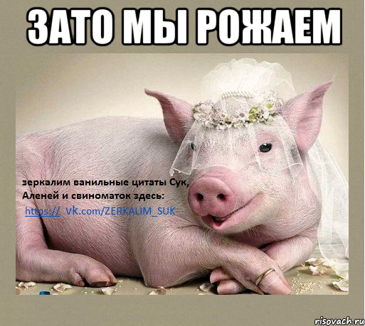 зато мы рожаем 