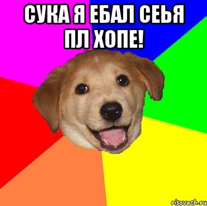 сука я ебал сеья пл хопе! , Мем Advice Dog