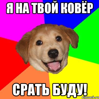 я на твой ковёр срать буду!, Мем Advice Dog