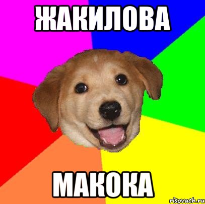 Жакилова Макока, Мем Advice Dog