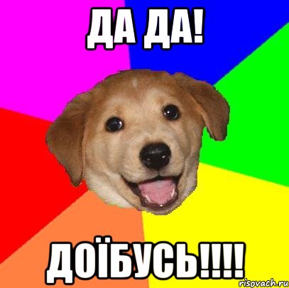 да да! доїбусь!!!!, Мем Advice Dog