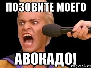 Позовите моего авокадо!, Мем Адвокат