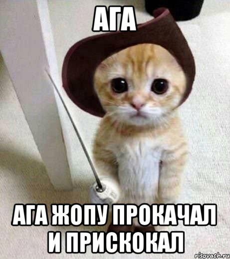 ага ага жопу прокачал и прискокал, Мем аыав