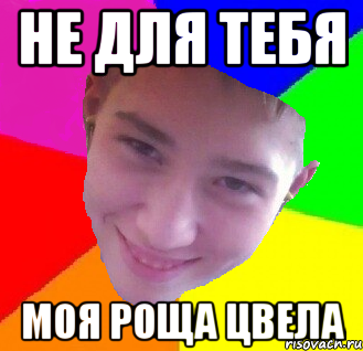 не для тебя моя роща цвела