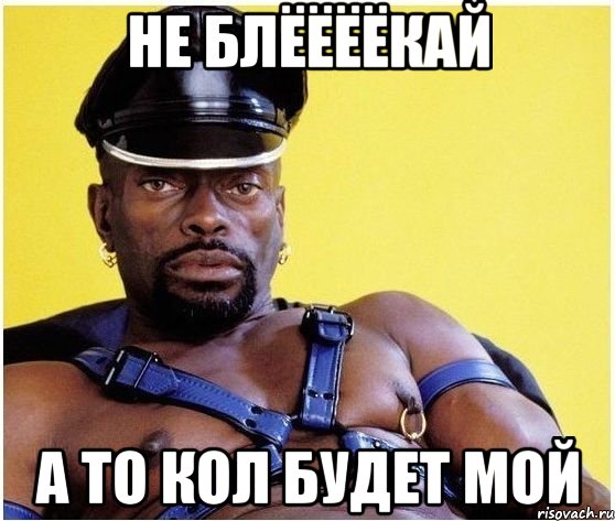Не блёёёёкай А то кол будет мой, Мем Черный властелин