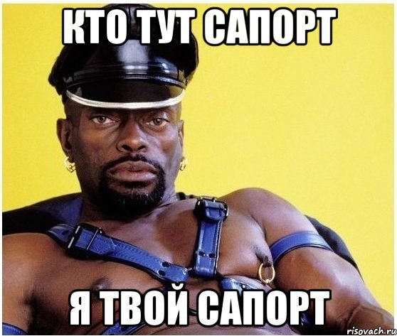 Кто тут сапорт Я твой сапорт, Мем Черный властелин