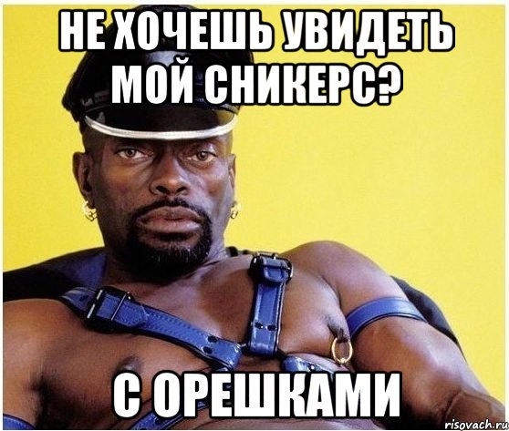 Не хочешь увидеть мой сникерс? С орешками, Мем Черный властелин