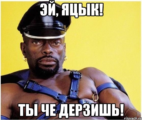 эй, яцык! ты че дерзишь!, Мем Черный властелин