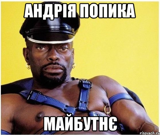 АНДРІЯ ПОПИКА МАЙБУТНЄ, Мем Черный властелин