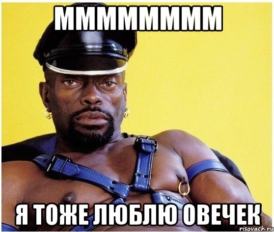 ММММММММ Я ТОЖЕ ЛЮБЛЮ ОВЕЧЕК, Мем Черный властелин