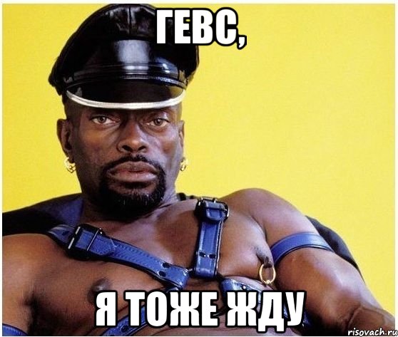 Гевс, Я тоже жду, Мем Черный властелин
