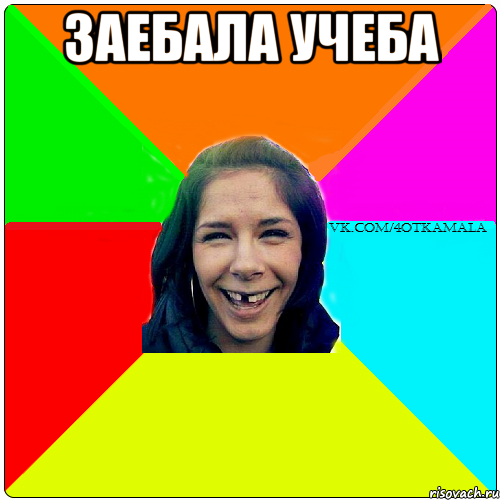 Заебала учеба 