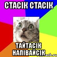 стасік стасік тайтасік напівайсік