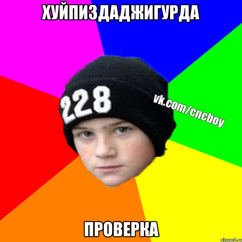 хуйпиздаджигурда проверка