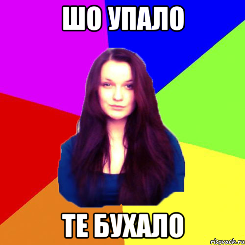шо упало те бухало