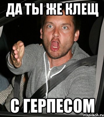 ДА ТЫ ЖЕ КЛЕЩ С ГЕРПЕСОМ