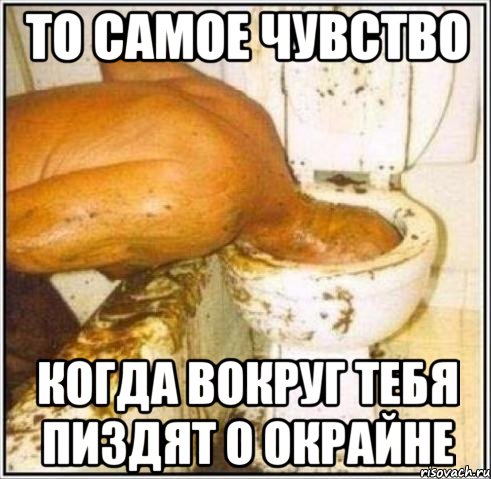 То самое чувство когда вокруг тебя пиздят о окрайне, Мем Дайвер